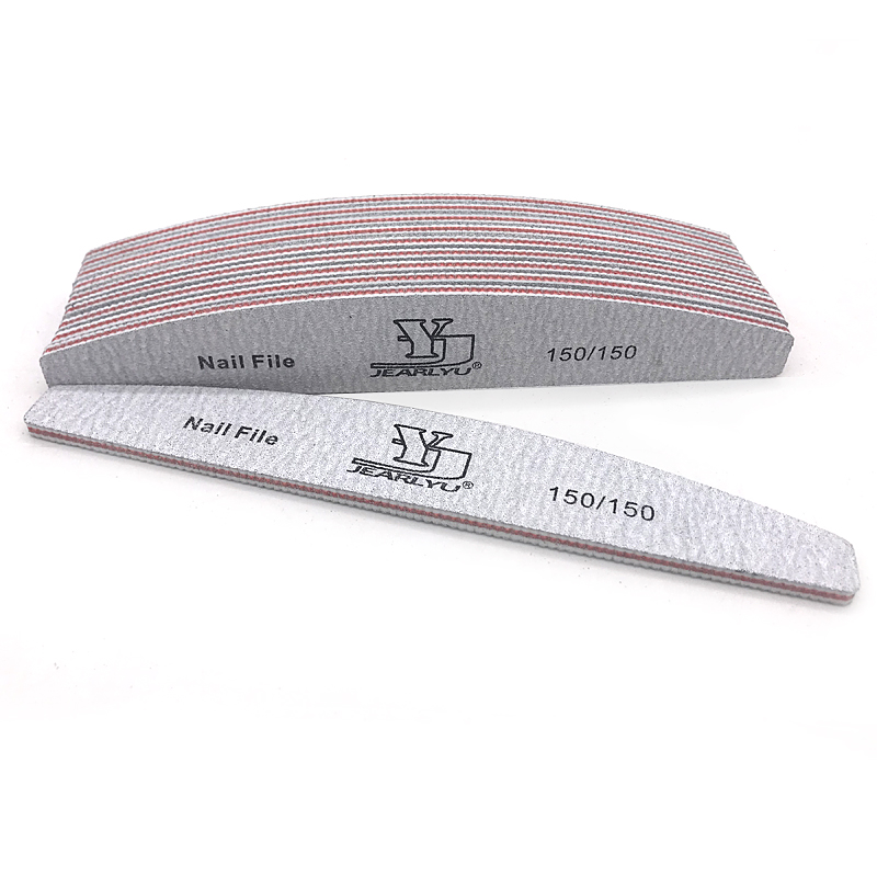 Nail File Titanium - 10 Pcs/lot Boat Nail File Buffer