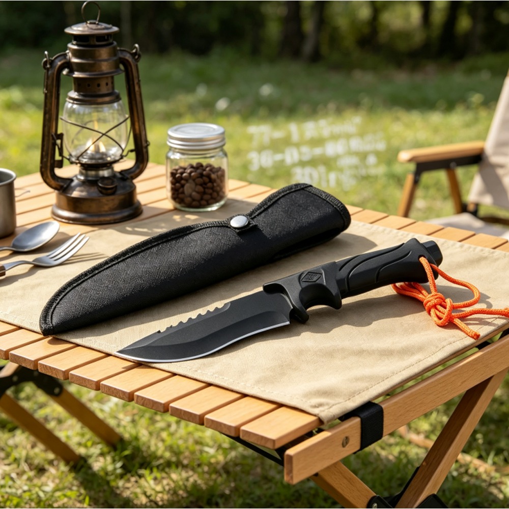 Multi-Purpose Camping Survival - Edc Carry Fixed Blade ulasan dan harga