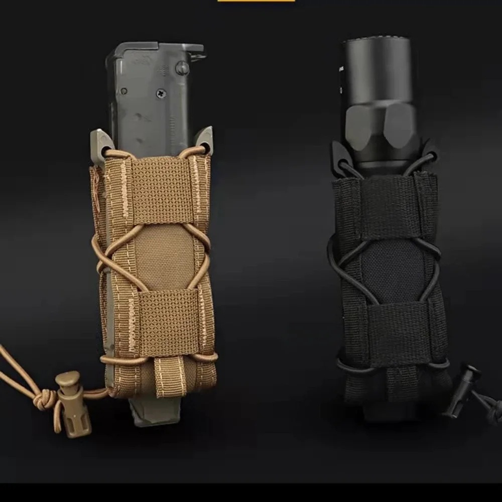 9MM Pistol Single Magazine Pou - Edc Carry Knife ulasan dan harga