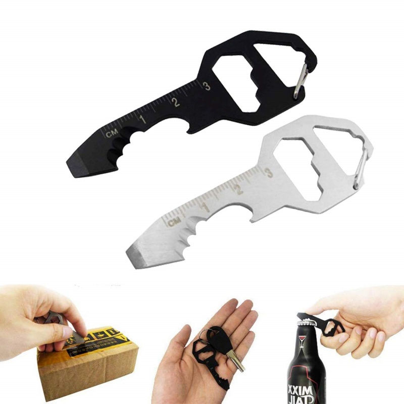 Stainless Steel 6-in-1 EDC Poc - Edc Carry All ulasan dan harga