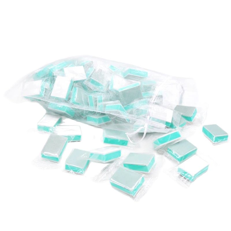 50 Pcs/bag Nail Buffer File Bl - Nail File Titanium ulasan dan harga