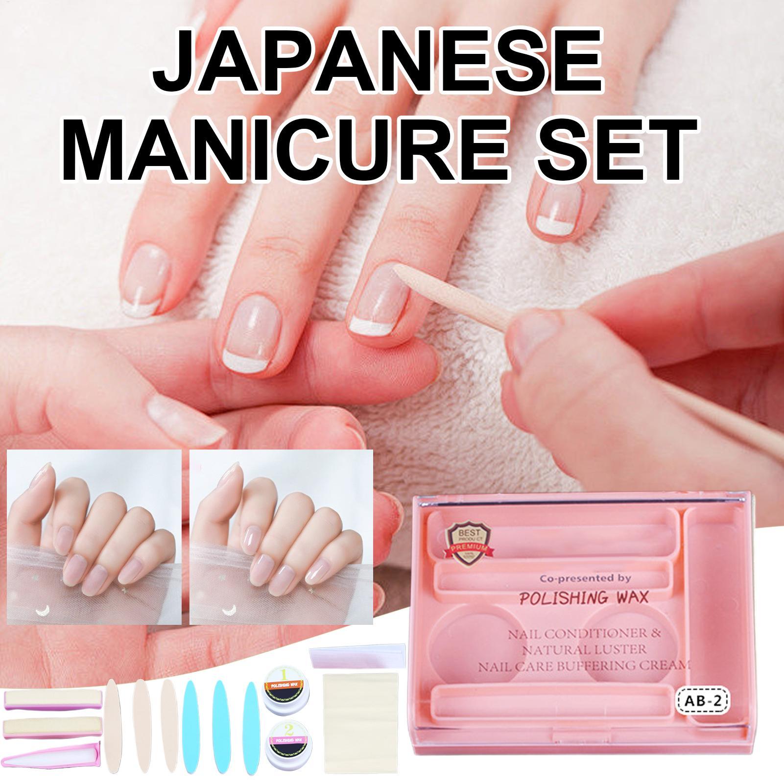 Nail polishing Wax Tool Kit Na - Nail File Titanium ulasan dan harga