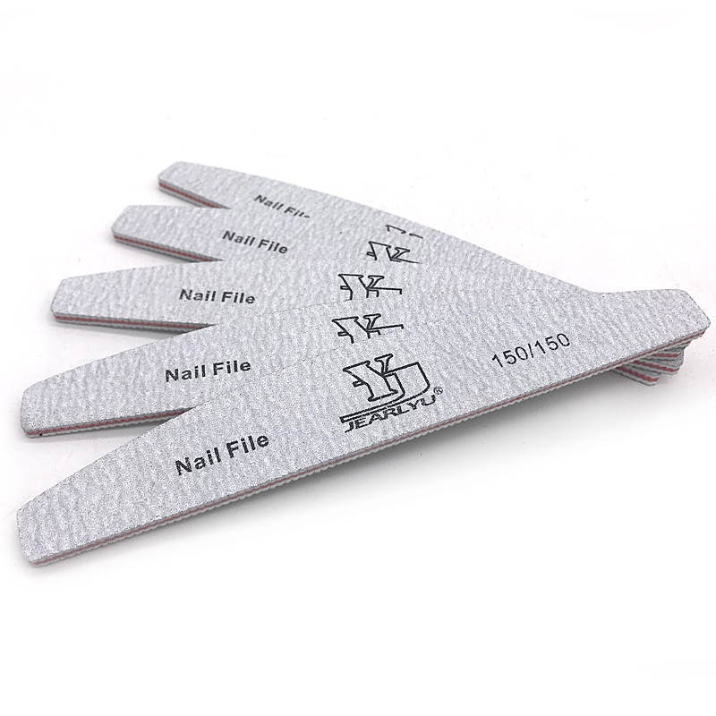 10 Pcs/lot Boat Nail File Buff - Nail File Titanium ulasan dan harga