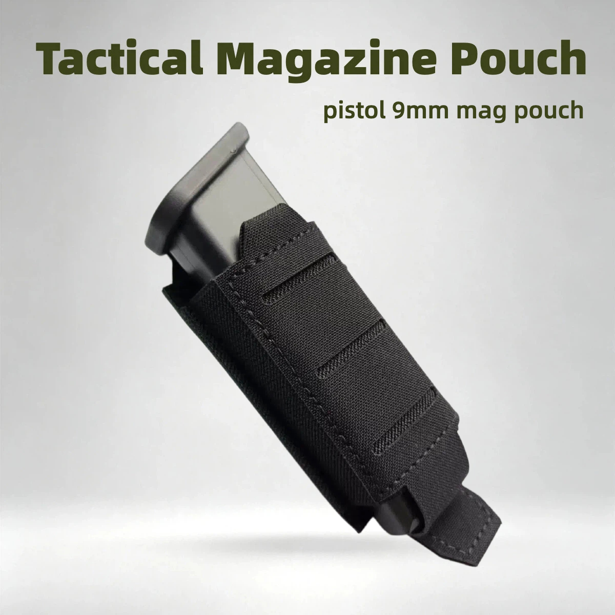 Laser Cut Single 9mm Mag Pouch - Edc Carry Knife ulasan dan harga