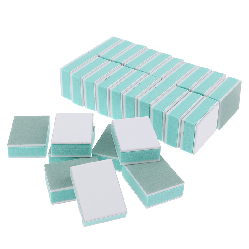 50 Pcs/lot Mini Nail Buffer Bl - Nail File Titanium ulasan dan harga