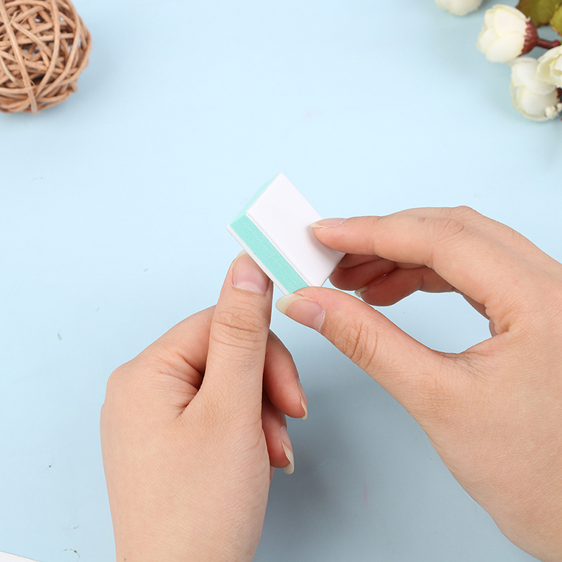 50 Pcs/lot Mini Nail Buffer Bl - Nail File Titanium ulasan dan harga