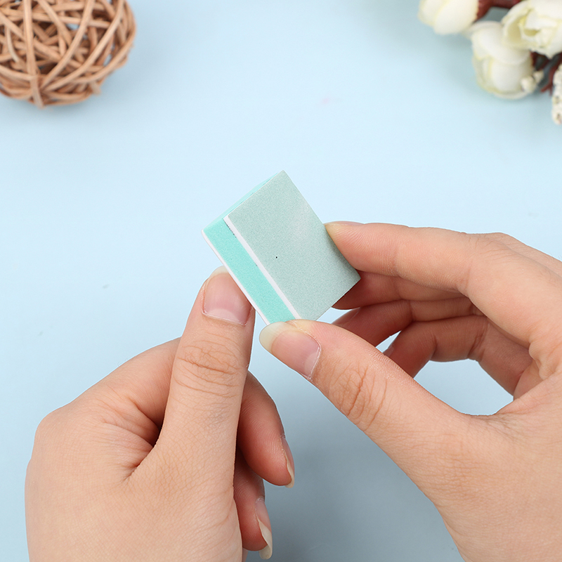 50 Pcs/lot Mini Nail Buffer Bl - Nail File Titanium ulasan dan harga