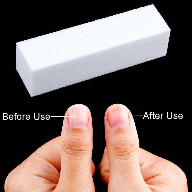 5PCS Nail Buffer Polishing Blo - Nail File Titanium ulasan dan harga