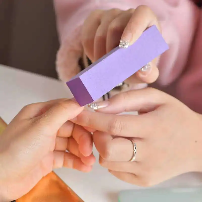 5PCS Nail Buffer Polishing Blo - Nail File Titanium ulasan dan harga