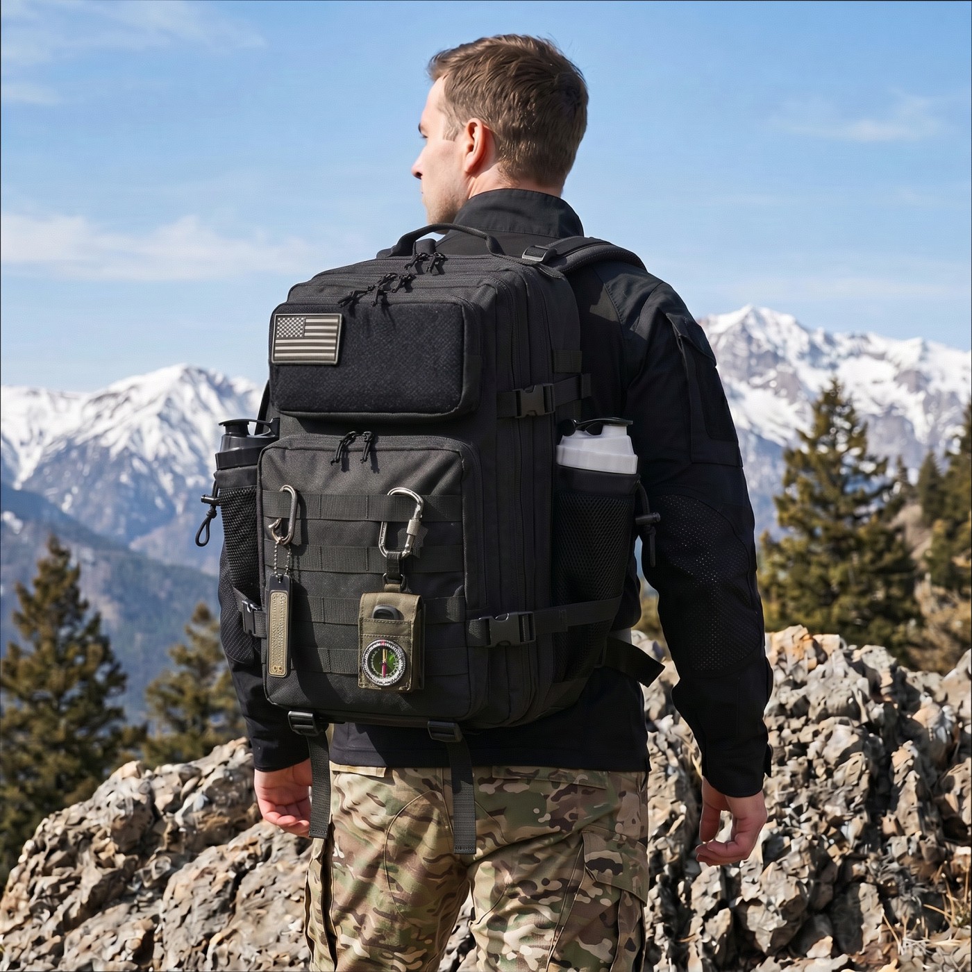 45L Large Capacity Tactical Fi - Appendix Carry Edc ulasan dan harga
